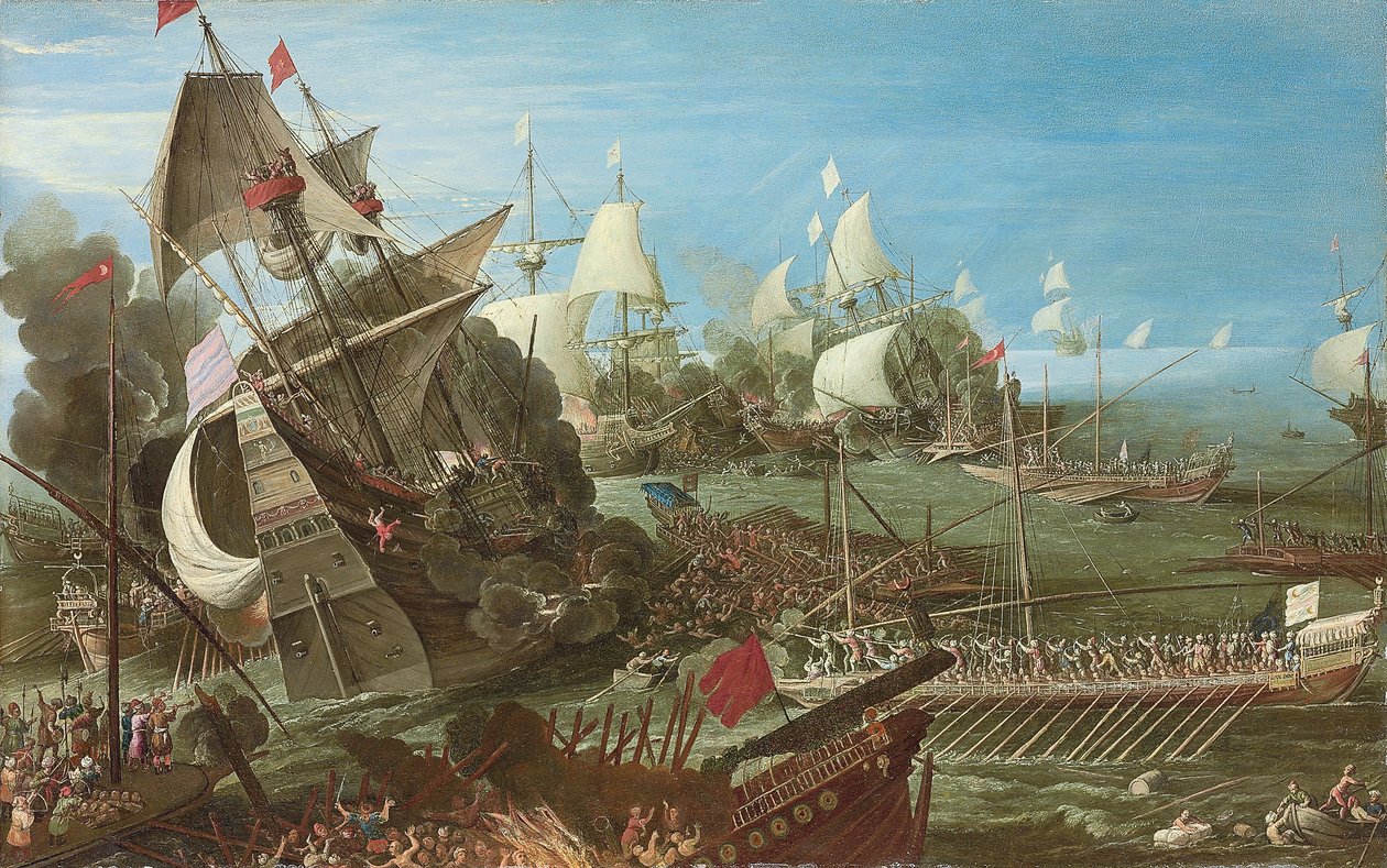 Lepanton taistelu, 1622 tekijältä Andries van Eertvelt