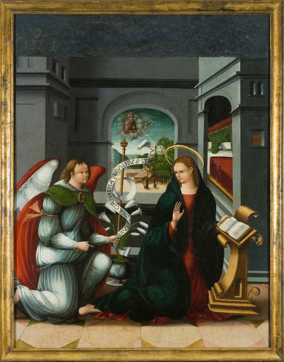 Annunciation tekijältä Andrés de Melgar