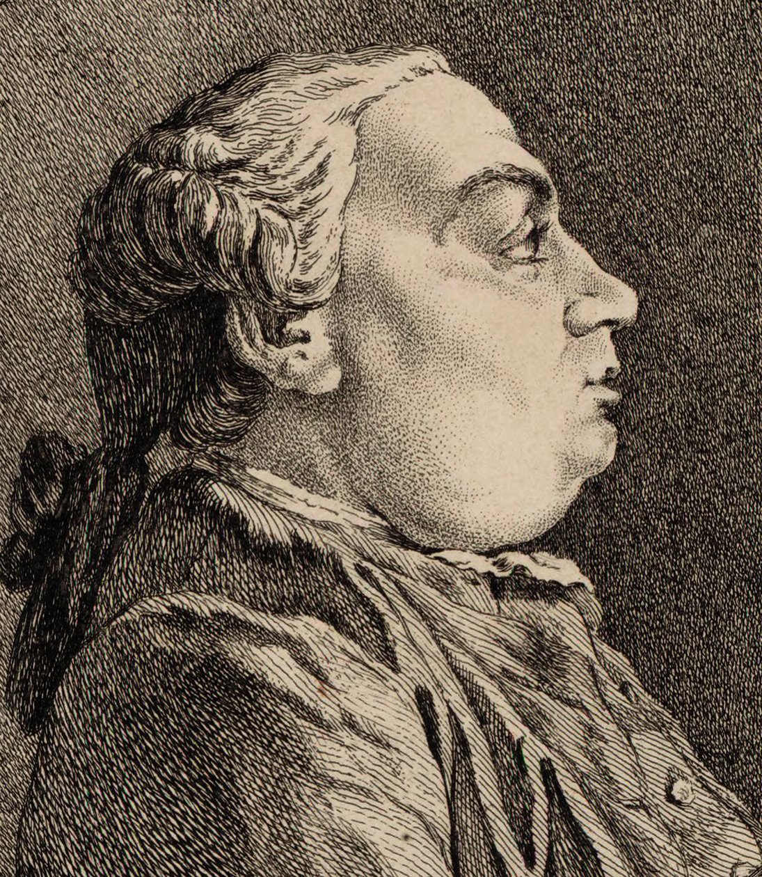 Säveltäjä Niccolò Jommellin muotokuva 1714-1774. tekijältä Ange Laurent de Lalive de Jully