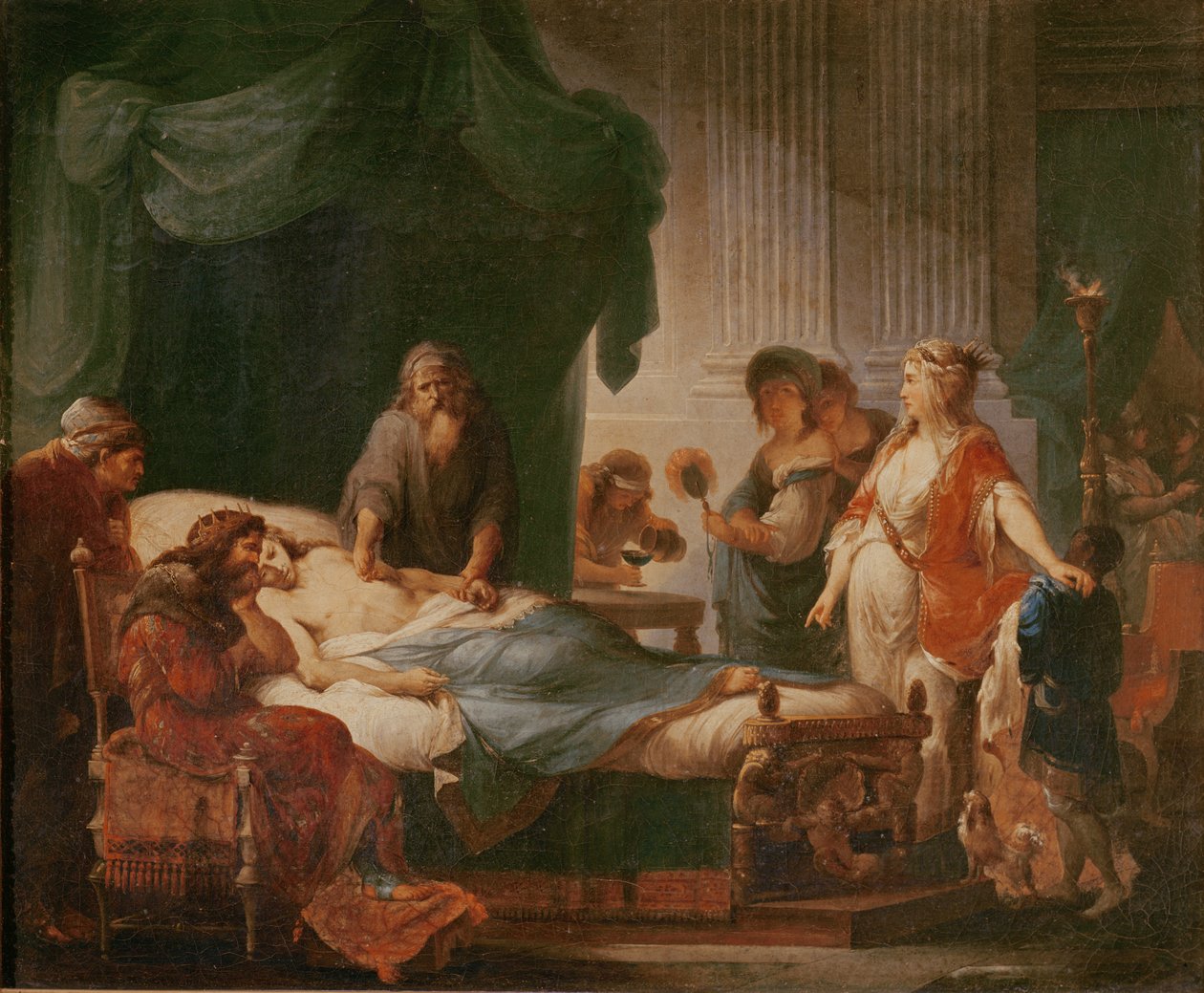 Antiokhos ja Stratonice tekijältä Angelica Kauffmann