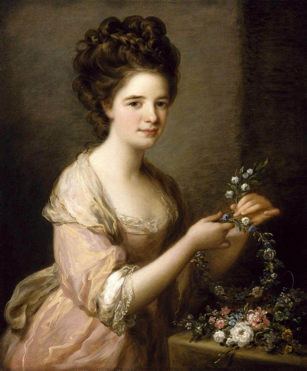 Muotokuva Eleanorista, Lauderdalen kreivitäristä tekijältä Angelica Kauffmann