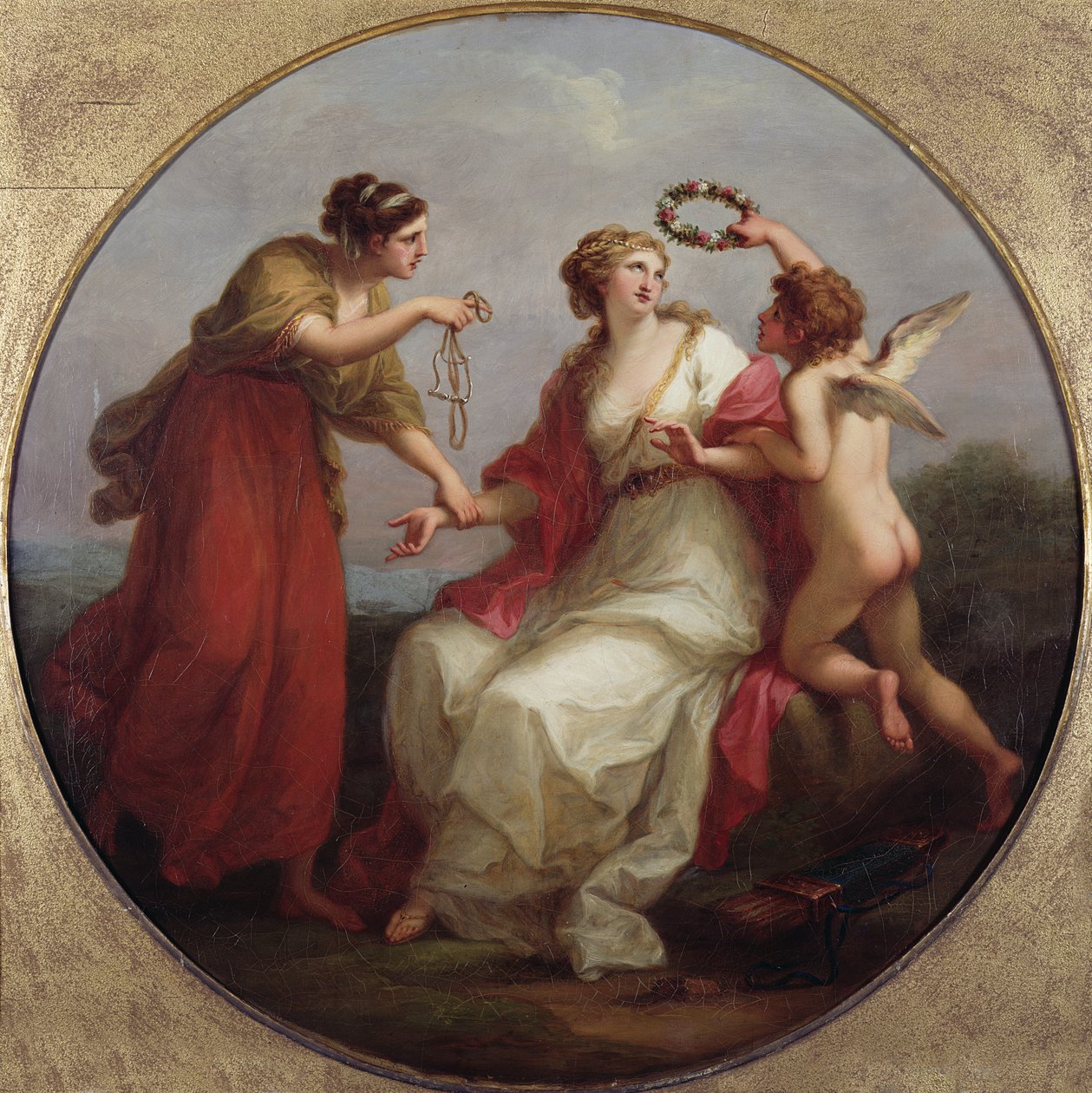 Varovaisuus vastustaa rakkautta tekijältä Angelica Kauffmann