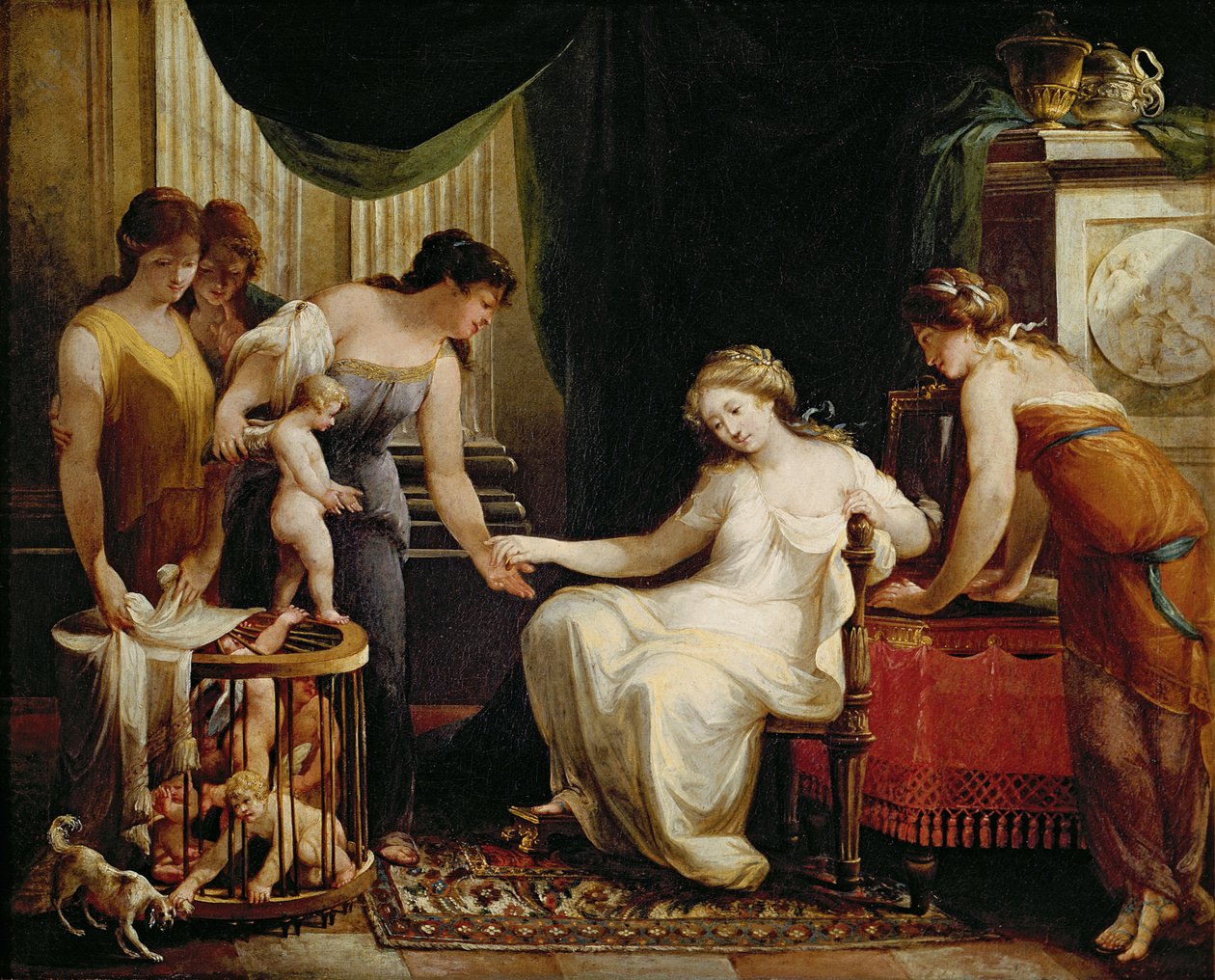 Rakkauden myyjä tekijältä Angelica Kauffmann