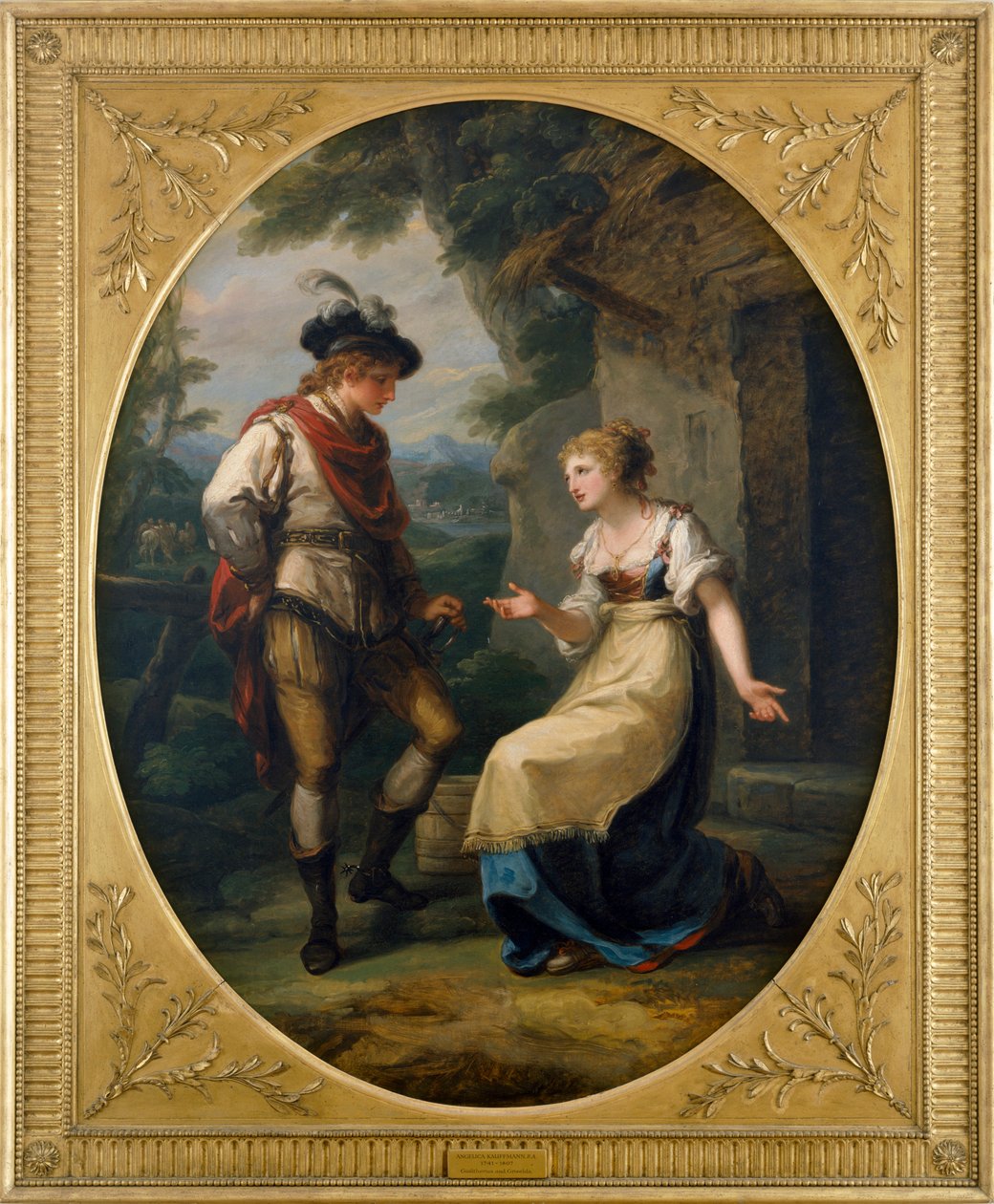 "Gualtherius ja Griselda", s. 1772 tekijältä Angelica Kauffman