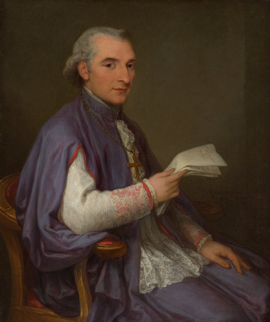 Monsignor Giuseppe Spina 1756-1828, 1798. tekijältä Angelica Kauffmann