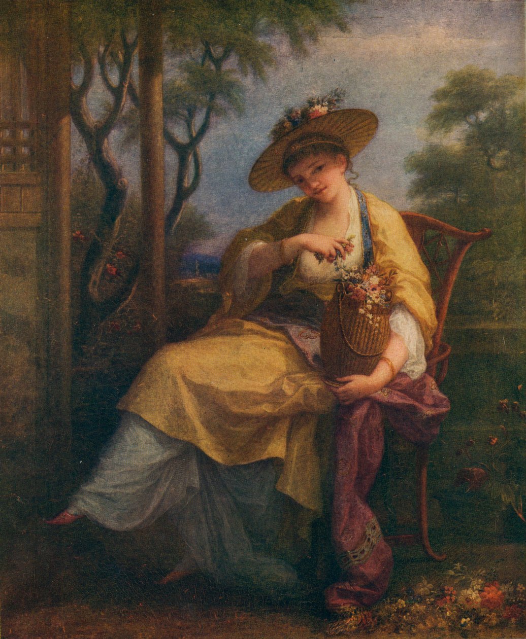 Angelica Kauffmannin omakuva, c1780 tekijältä Angelica Kauffmann