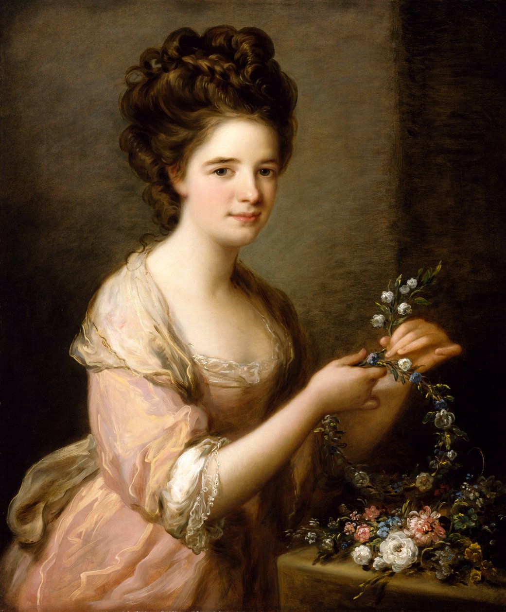 Lauderdalen kreivitär Eleanorin muotokuva, n. 1780-1781 (öljy kankaalle) tekijältä Angelica Kauffmann