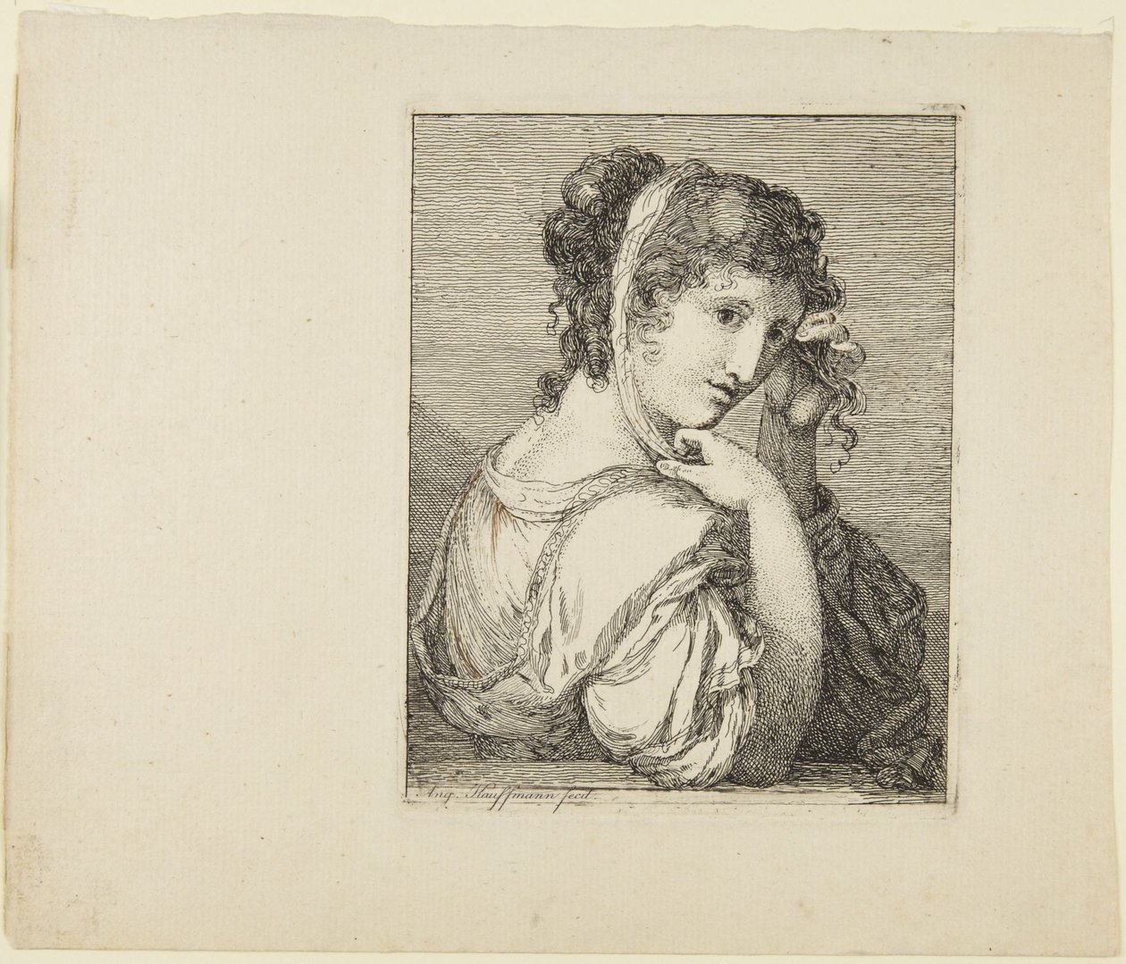 Tytön muotokuva tekijältä Angelica Kauffmann