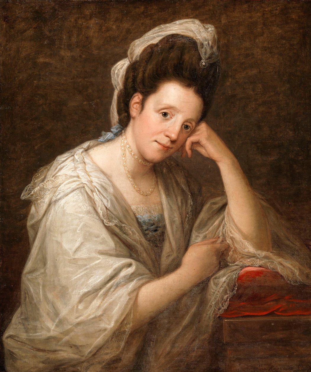 Rouva Helenin (Dorothea Daniel) muotokuva (kuoli 1806) tekijältä Angelica Kauffmann