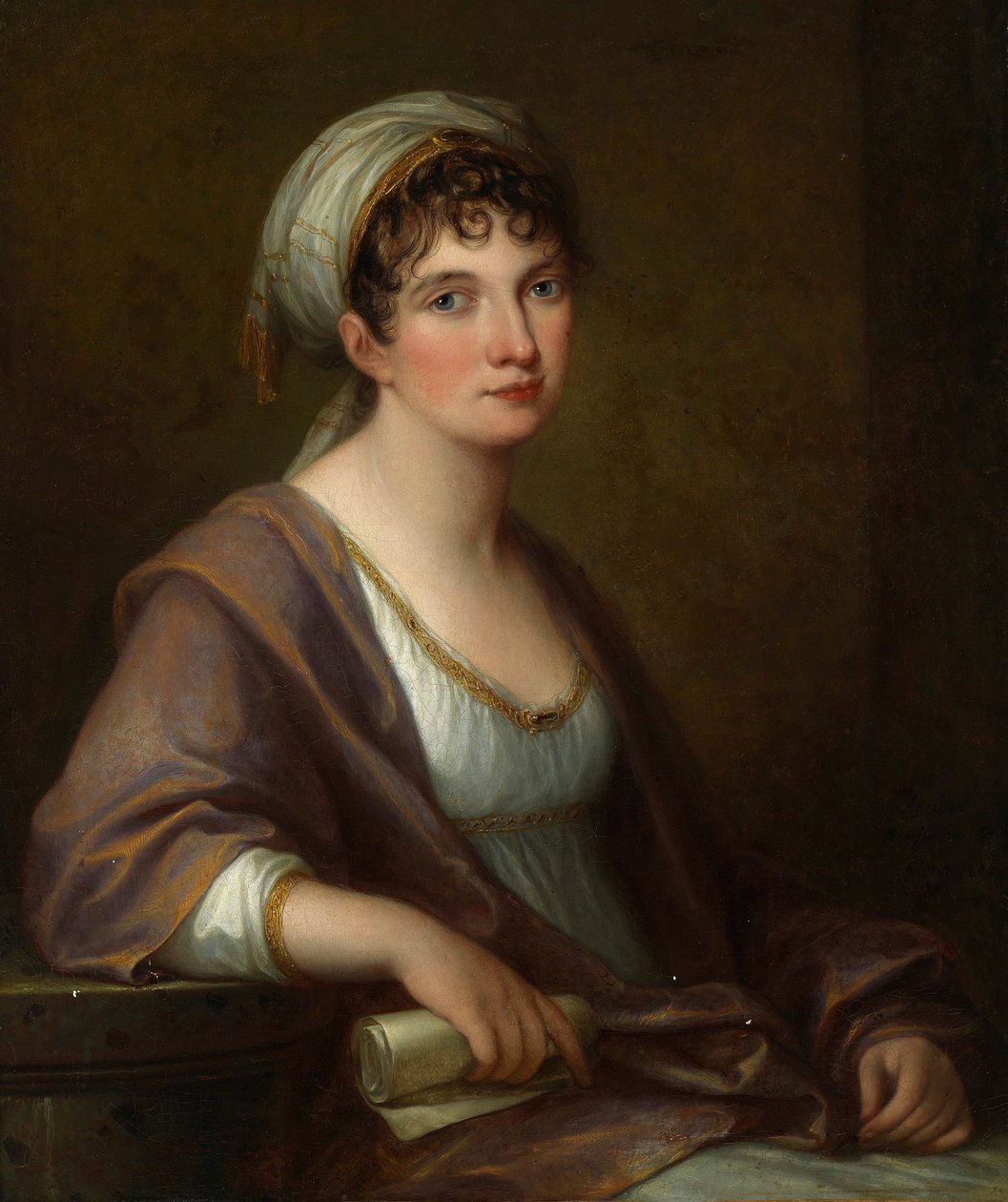 "" Prinsessa Franziska von Kaunitz-Rietbergin muotokuva tekijältä Angelica Kauffmann