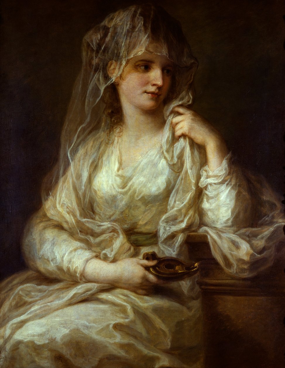 Muotokuva naisesta Vestaneitsyenä (Portrait of a Lady as a Vestal Virgin) tekijältä Angelica Kauffmann
