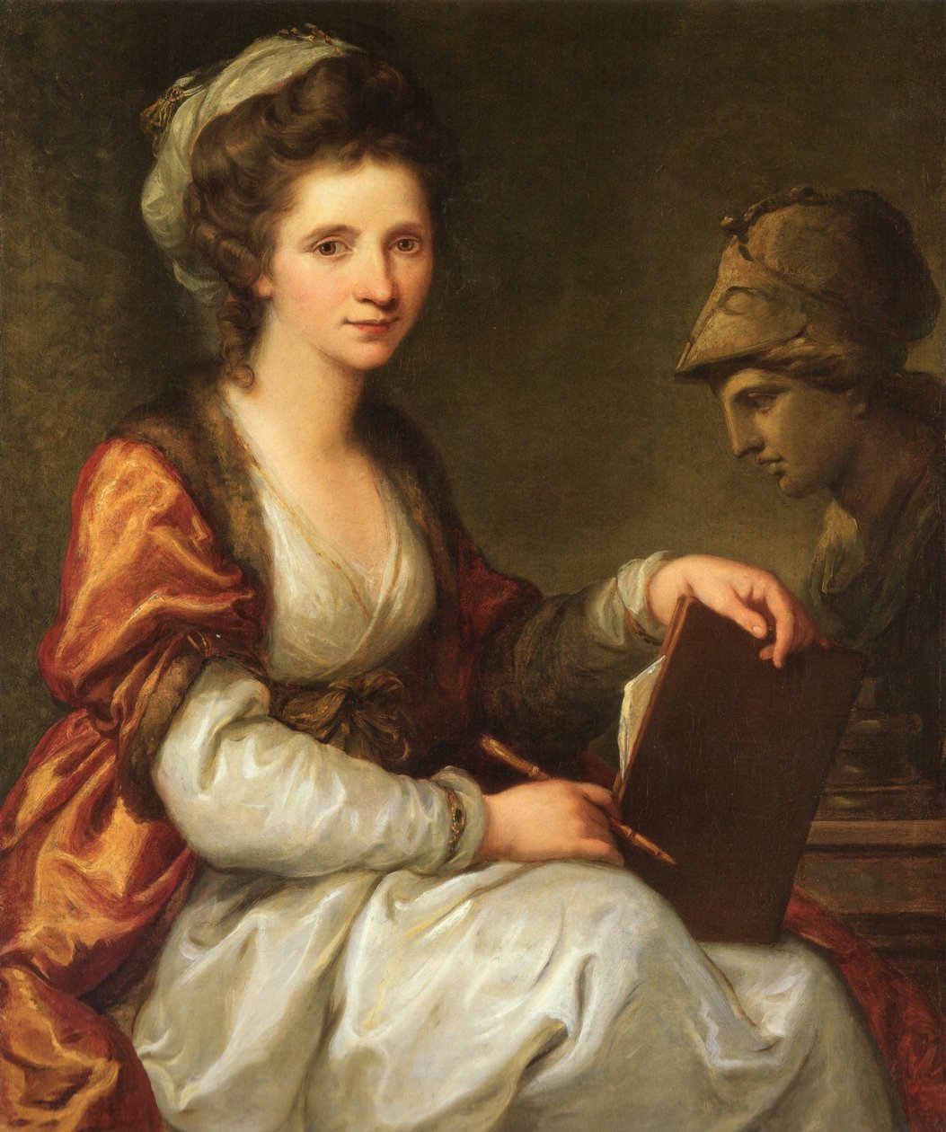 Omakuva tekijältä Angelica Kauffmann