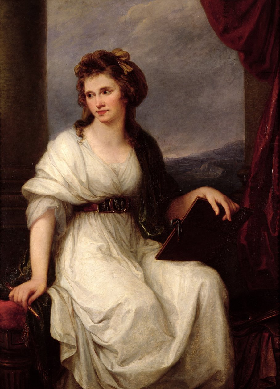 Omakuva tekijältä Angelica Kauffmann