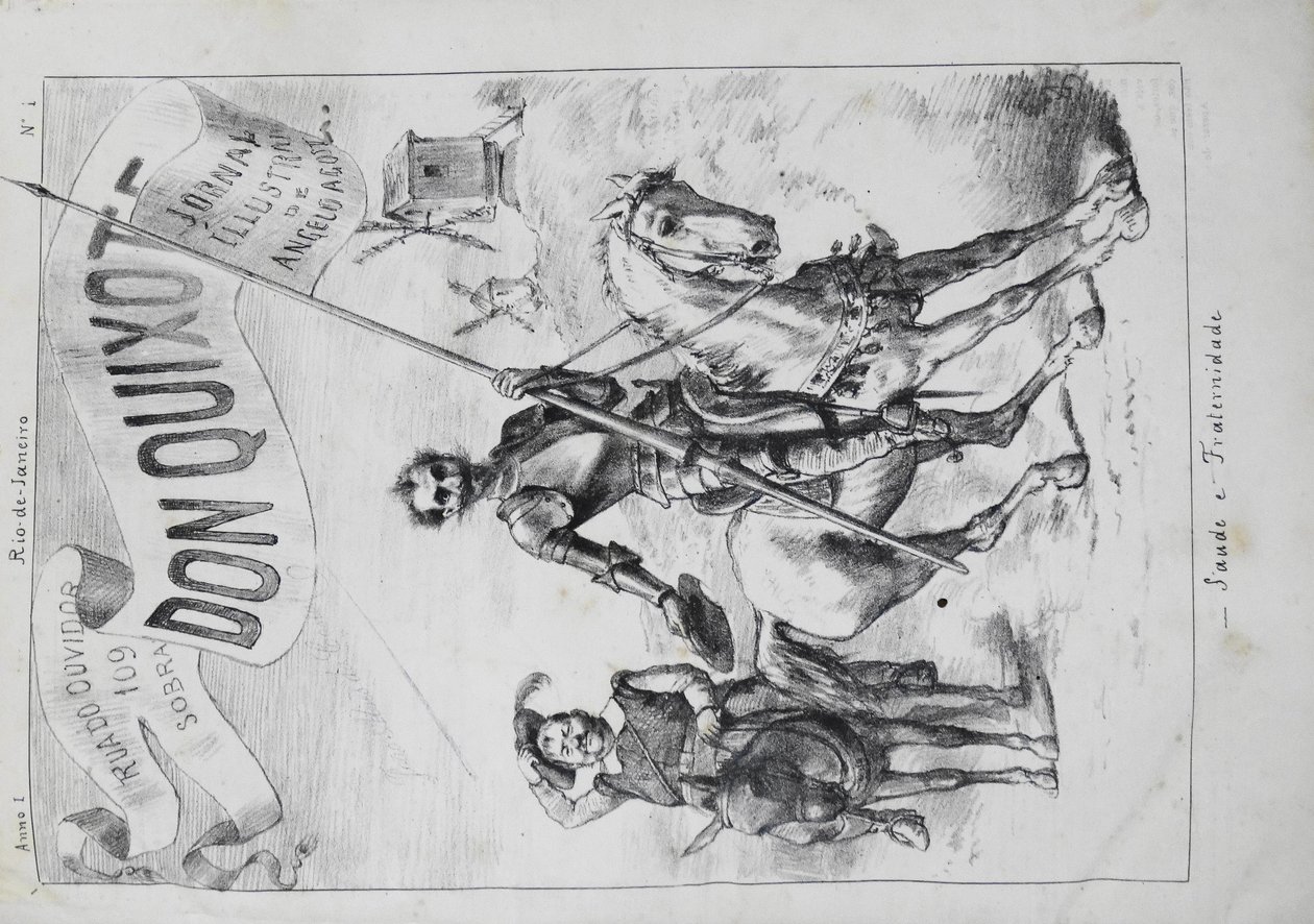 Don Quijote tekijältä Angelo Agostini