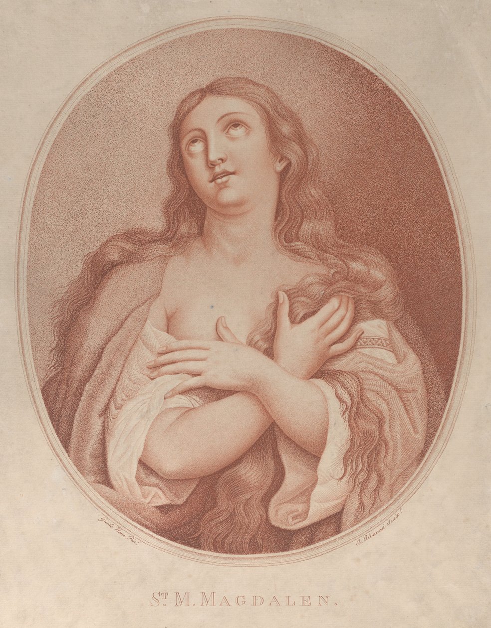 Pyhä Maria Magdaleena, 15. tammikuuta 1779. tekijältä Angelo Albanesi