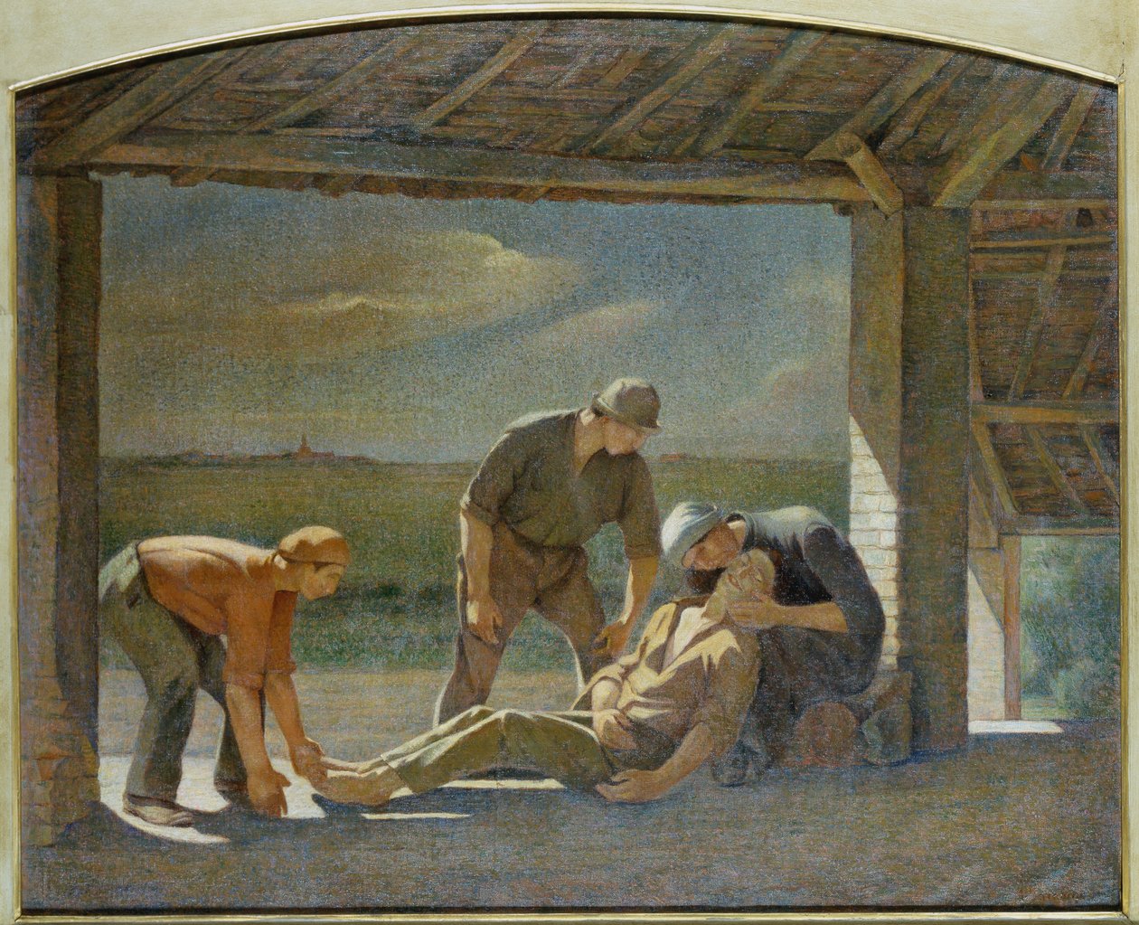 Pieta (öljy kankaalle) tekijältä Angelo Barabino