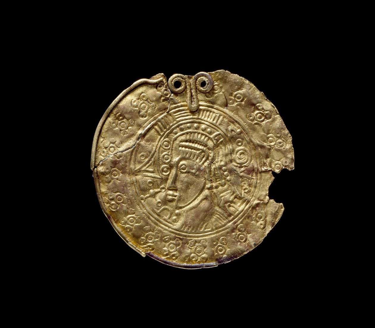 St Giles Bracteate (kulta) tekijältä Anglo Saxon