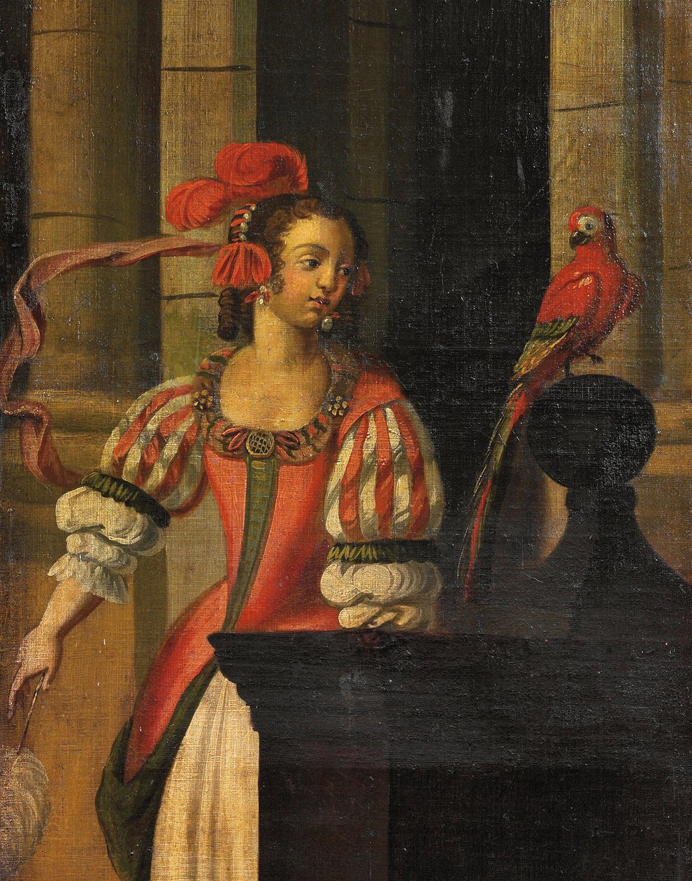 Nelikertainen kaksipuolinen näyttö, n. 1700 tekijältä Anglo Flemish School