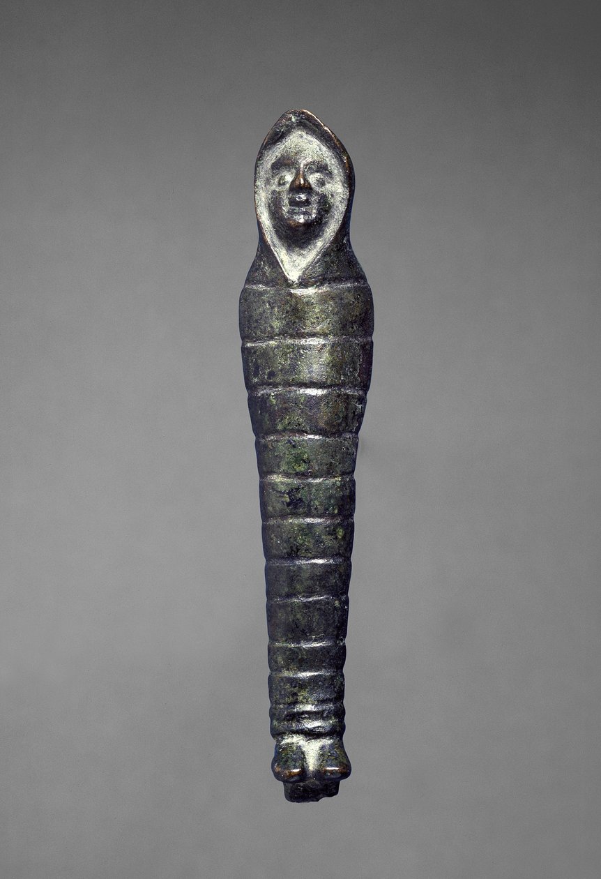 Verhottu nainen, löydetty Horncastlesta (pronssi) tekijältä Anglo Saxon