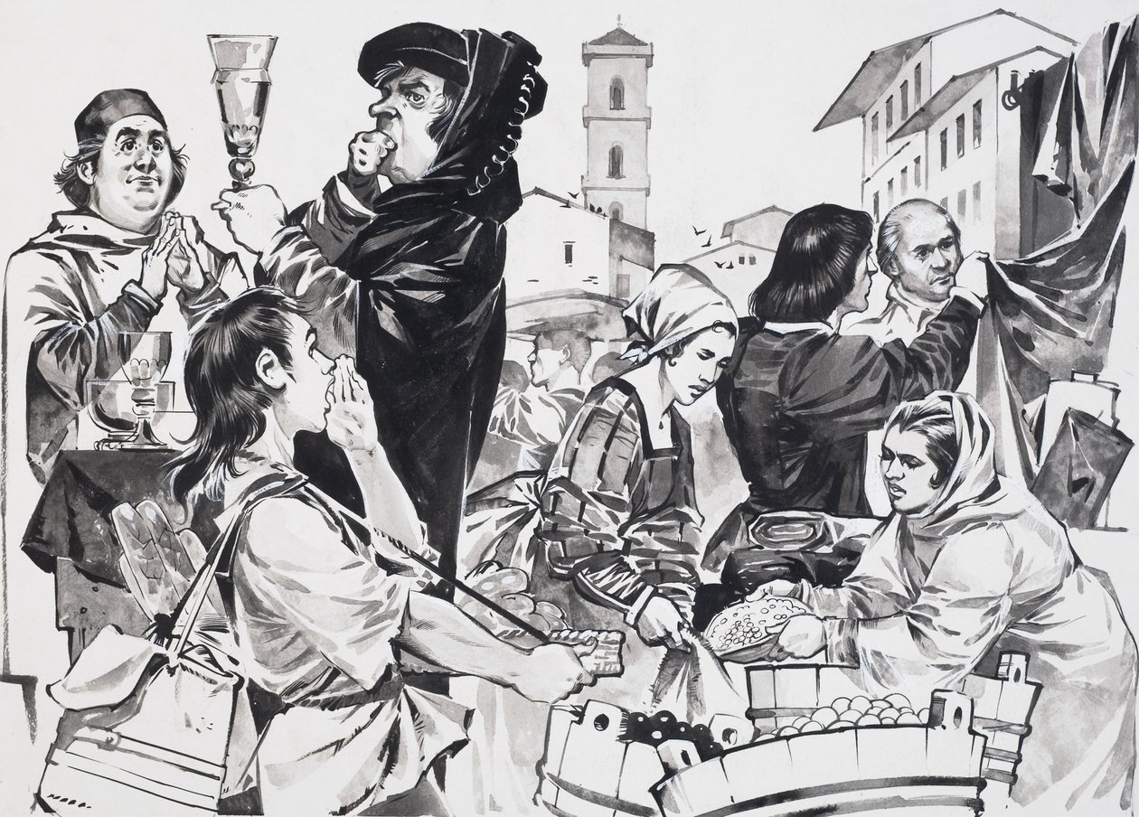Florentine Trading (guassi paperille) tekijältä Angus McBride