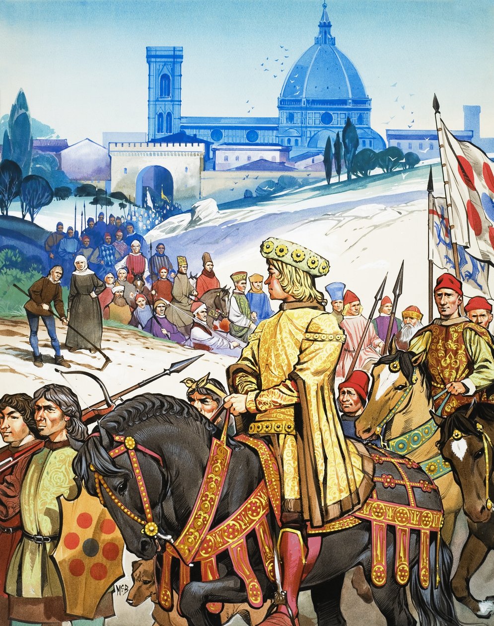 Historian suuret tapahtumat: Firenze ja Medicit - Italian renessanssi tekijältä Angus McBride