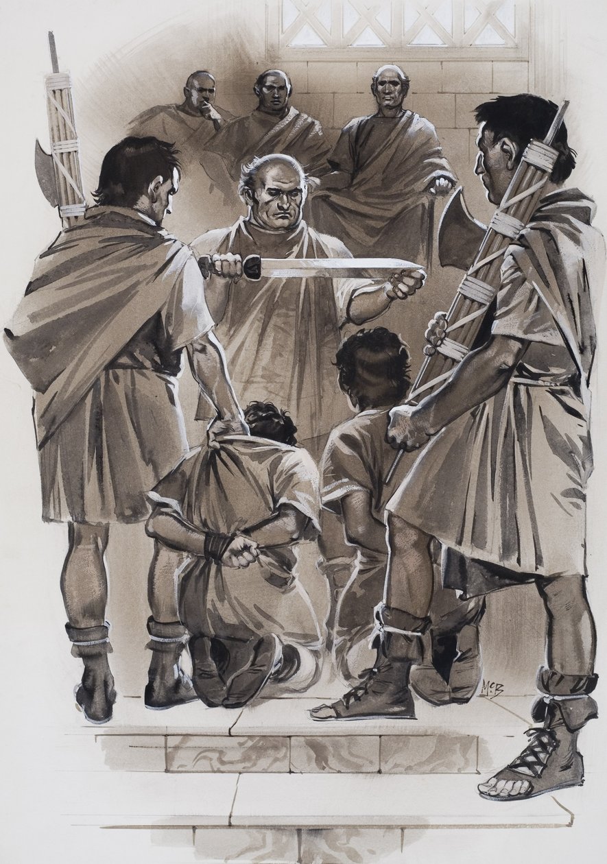 Lucius Junius Brutus (guassia paperille) tekijältä Angus McBride