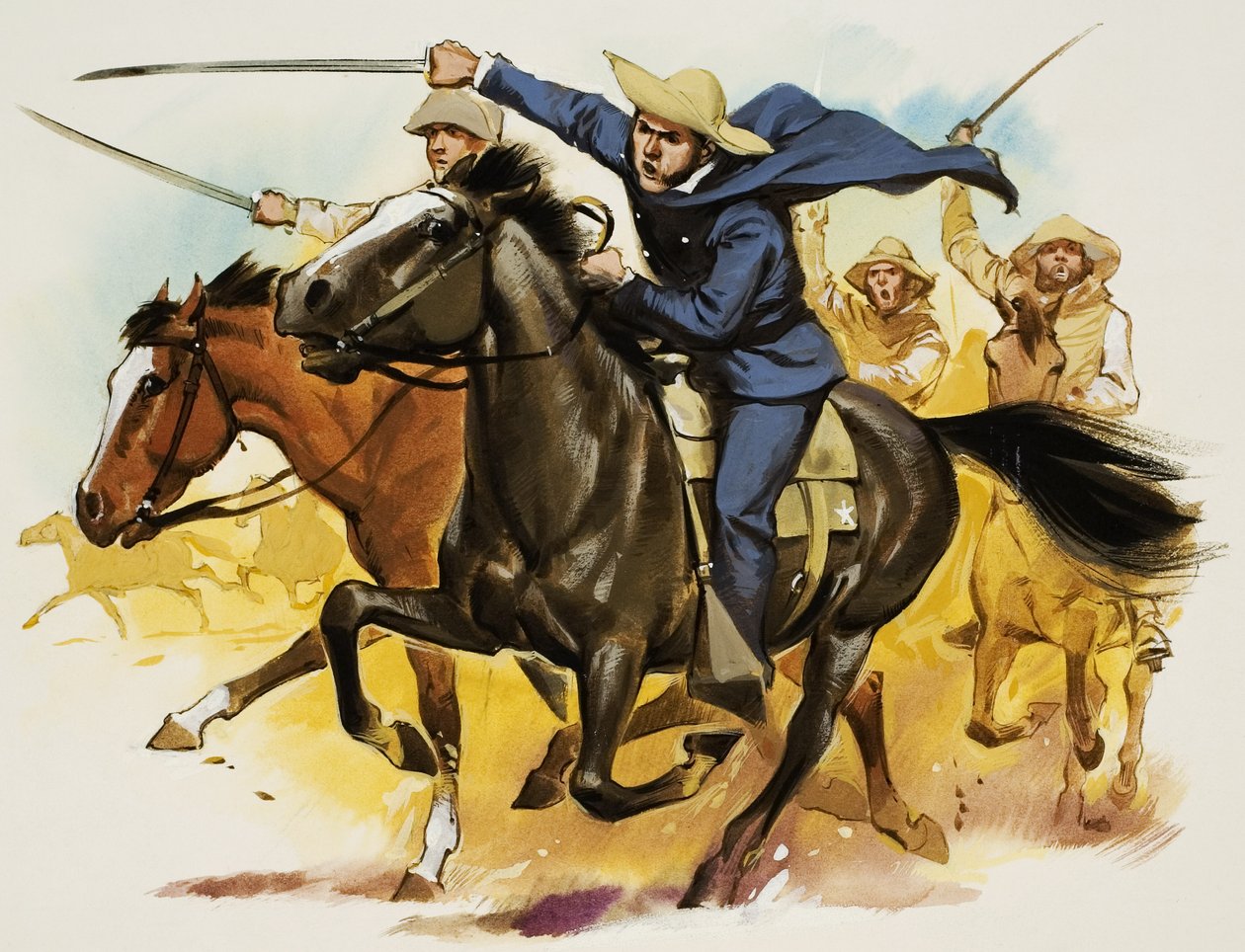 Sam Houston (1793-1863) (guassia paperille) tekijältä Angus McBride