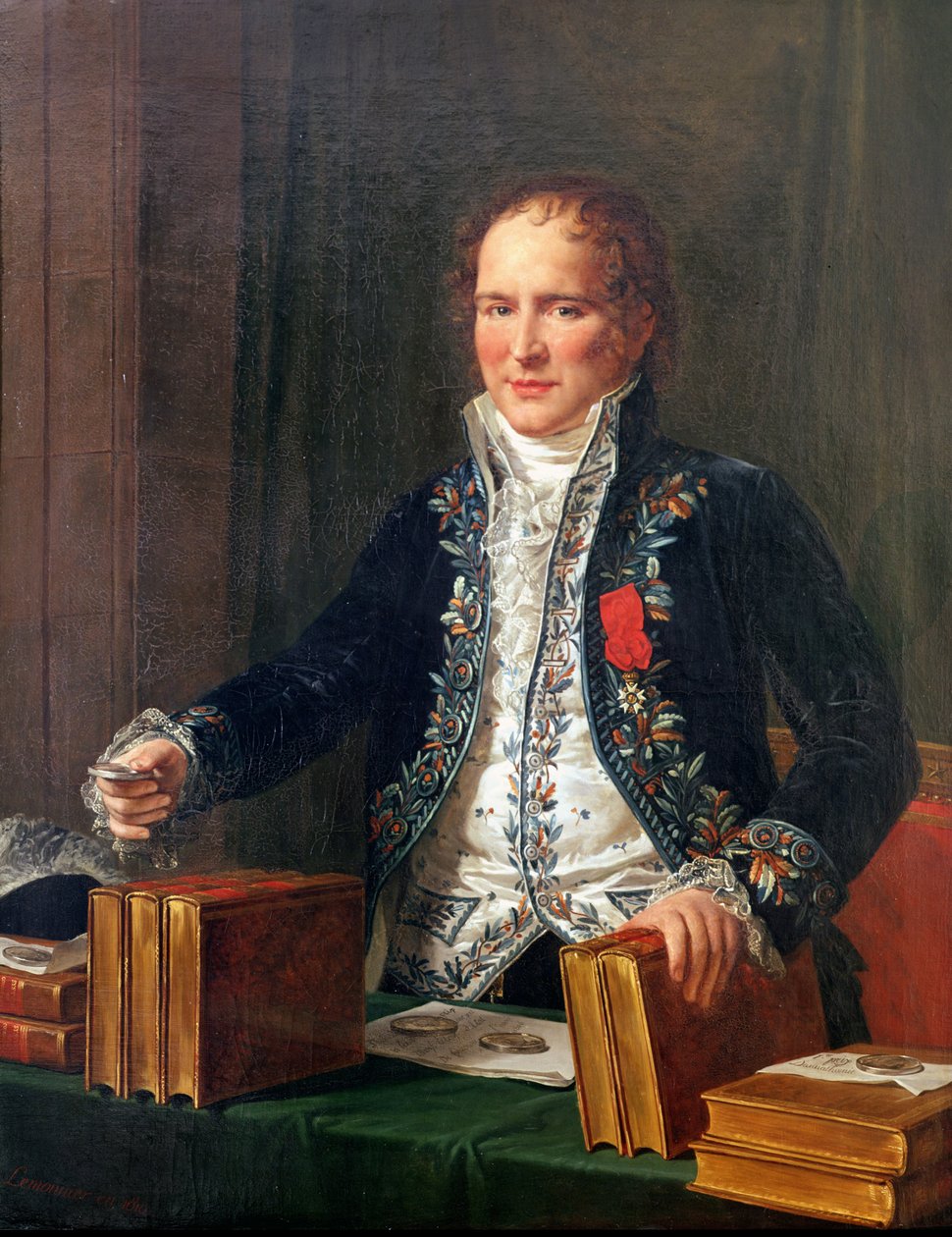 Antoine Francois de Fourcroyn (1755-1809) muotokuva tekijältä Anicet Charles Lemonnier