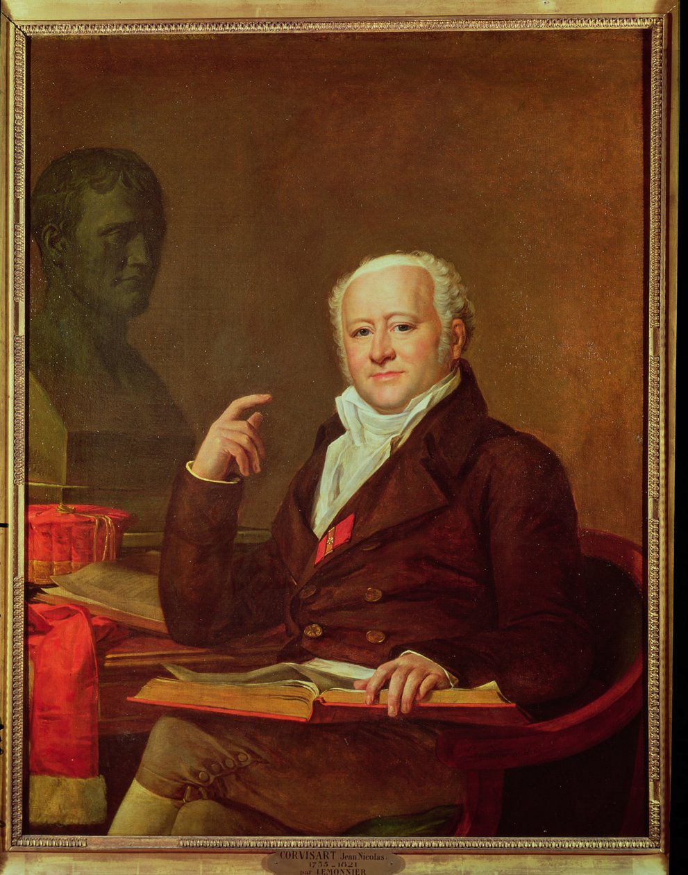 Jean Nicolas Corvisart des Maretsin (1755-1821) muotokuva 1809 tekijältä Anicet Charles Lemonnier