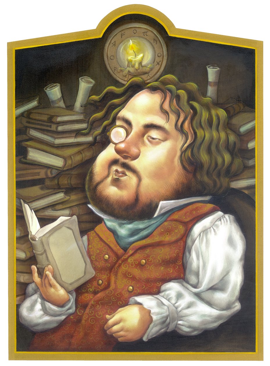 Peter Jackson, 2002 (akryyli kuvituskartongille) tekijältä Anita Kunz