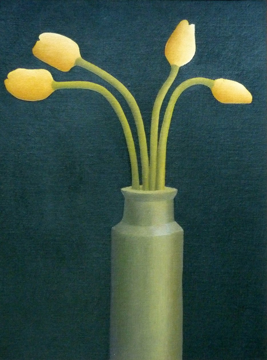 Neljä keltaista tulppaania, 1982 tekijältä Anna Phillips