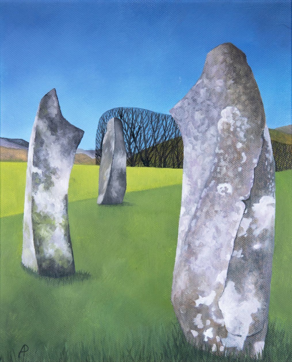Kilmartin Stones 2, 2018 tekijältä Anna Phillips