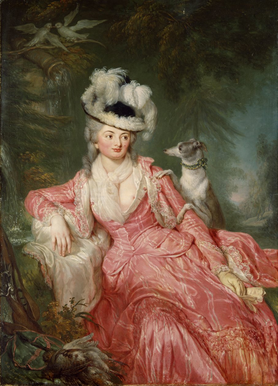 Wilhelmine Enke tekijältä Anna Dorothea Therbusch