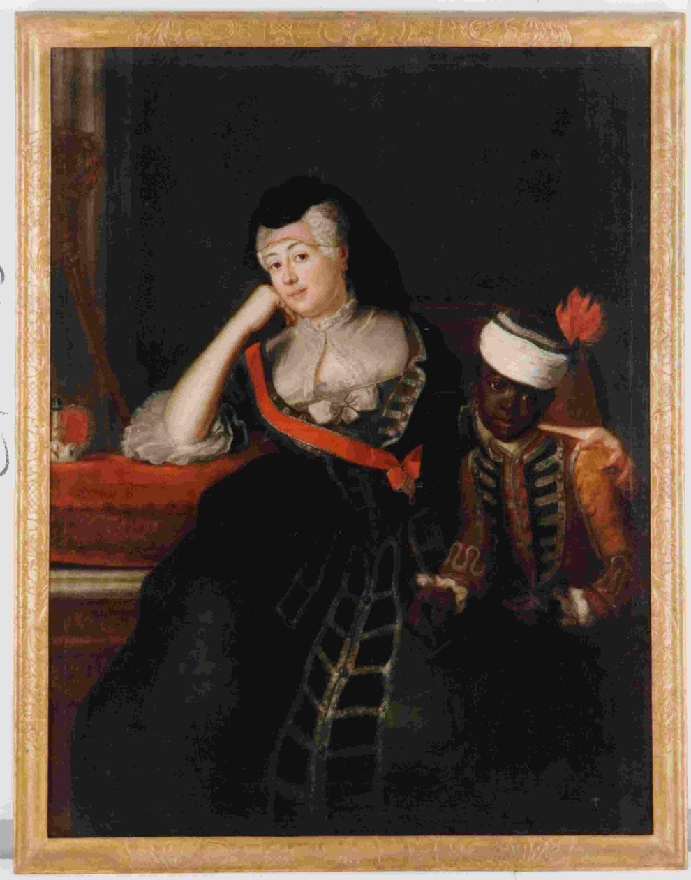 Johanna Charlotten muotokuva Anhalt-Dessausta (1682-1750) tekijältä Anna Rosina de Gasc
