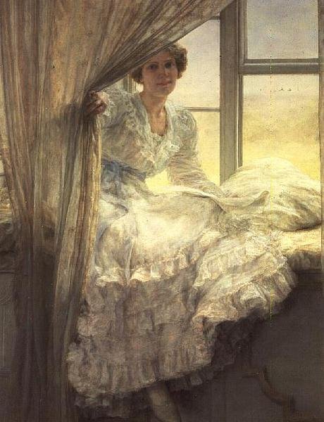 Ikkunalla tekijältä Anna Alma Tadema