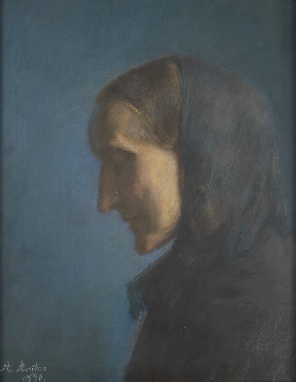 Ane Hedvig Brøndum, taiteilijan äiti tekijältä Anna Ancher