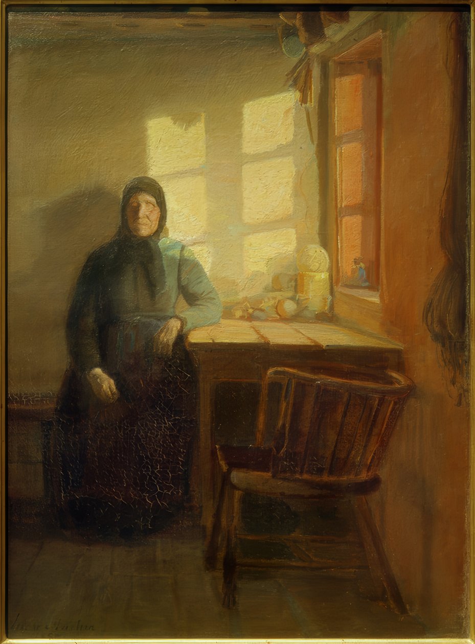 Sokea auringonpaisteessa tekijältä Anna Ancher