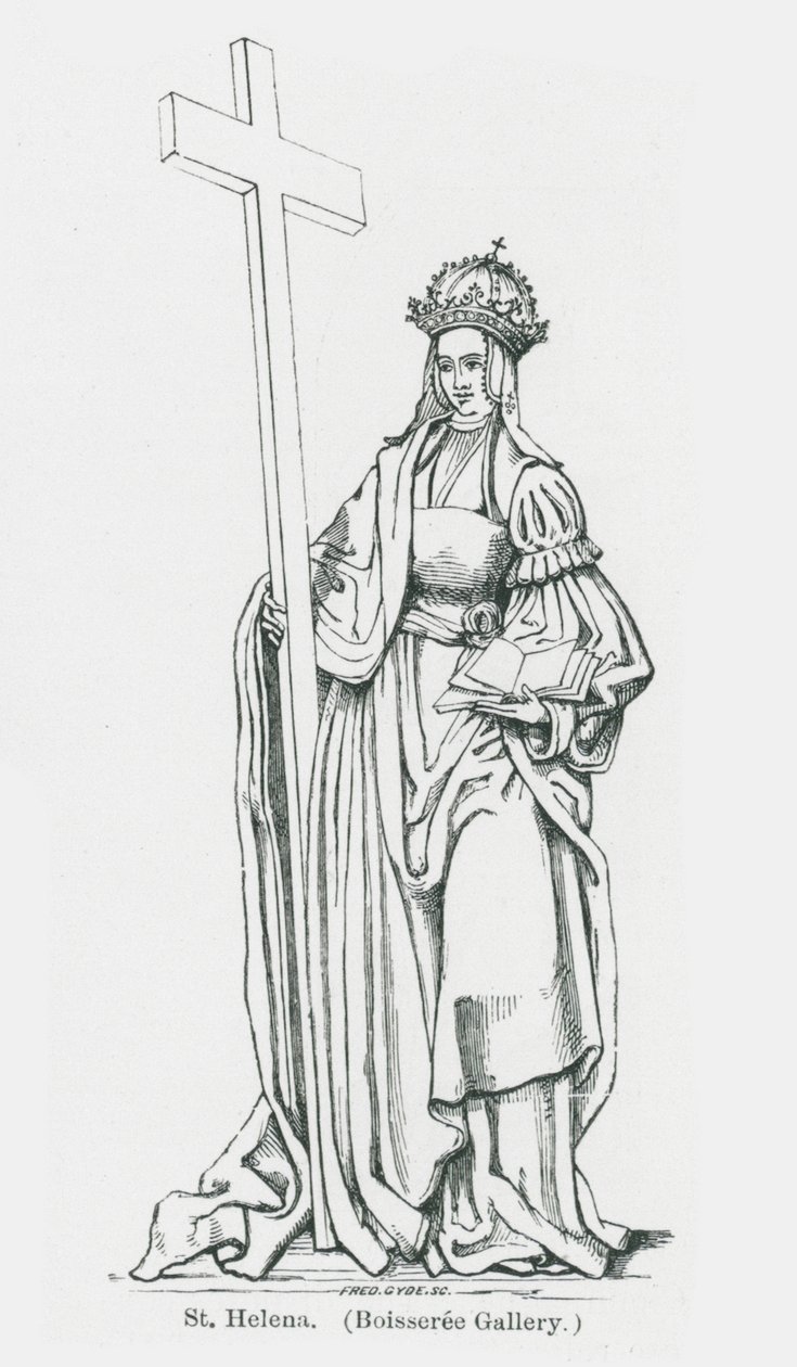 St Helena (litografia) tekijältä Anna Brownell Jameson