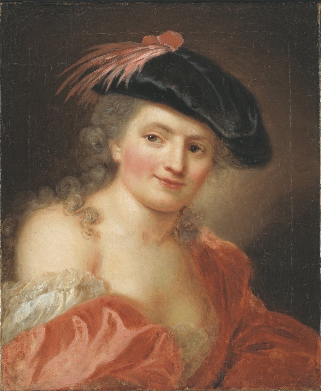 Omakuva, c. 1755. tekijältä Anna Dorothea Therbusch Lisiewska