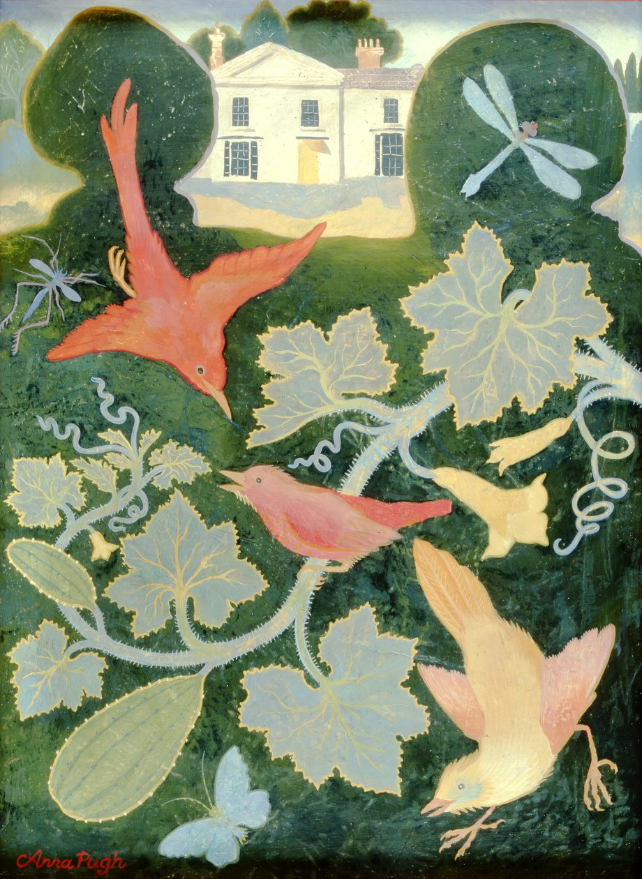Muurahaismaja Sprangwell, 2000 (akryyli) tekijältä Anna Pugh