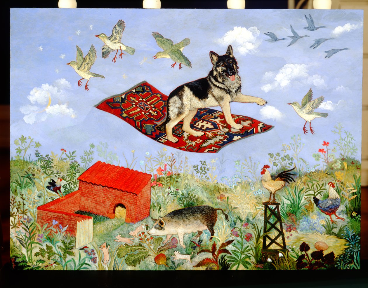 Chasing Clouds, 2010 (akryyli) tekijältä Anna Pugh