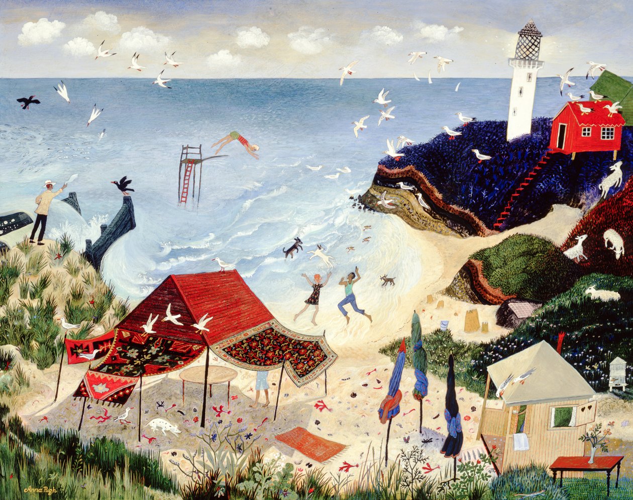 Fun, 2005 (akryyli) tekijältä Anna Pugh