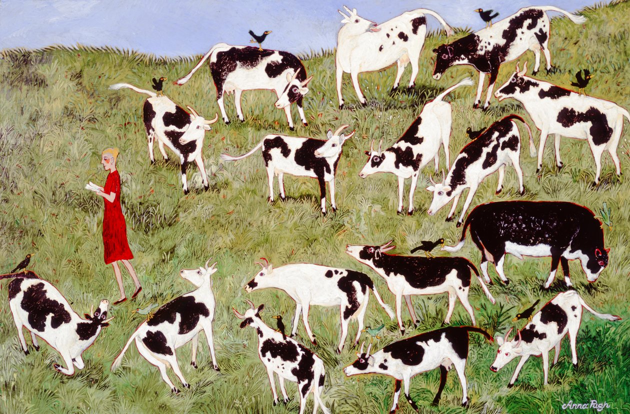 Käsin kasvatettu, 2008 (akryyli) tekijältä Anna Pugh