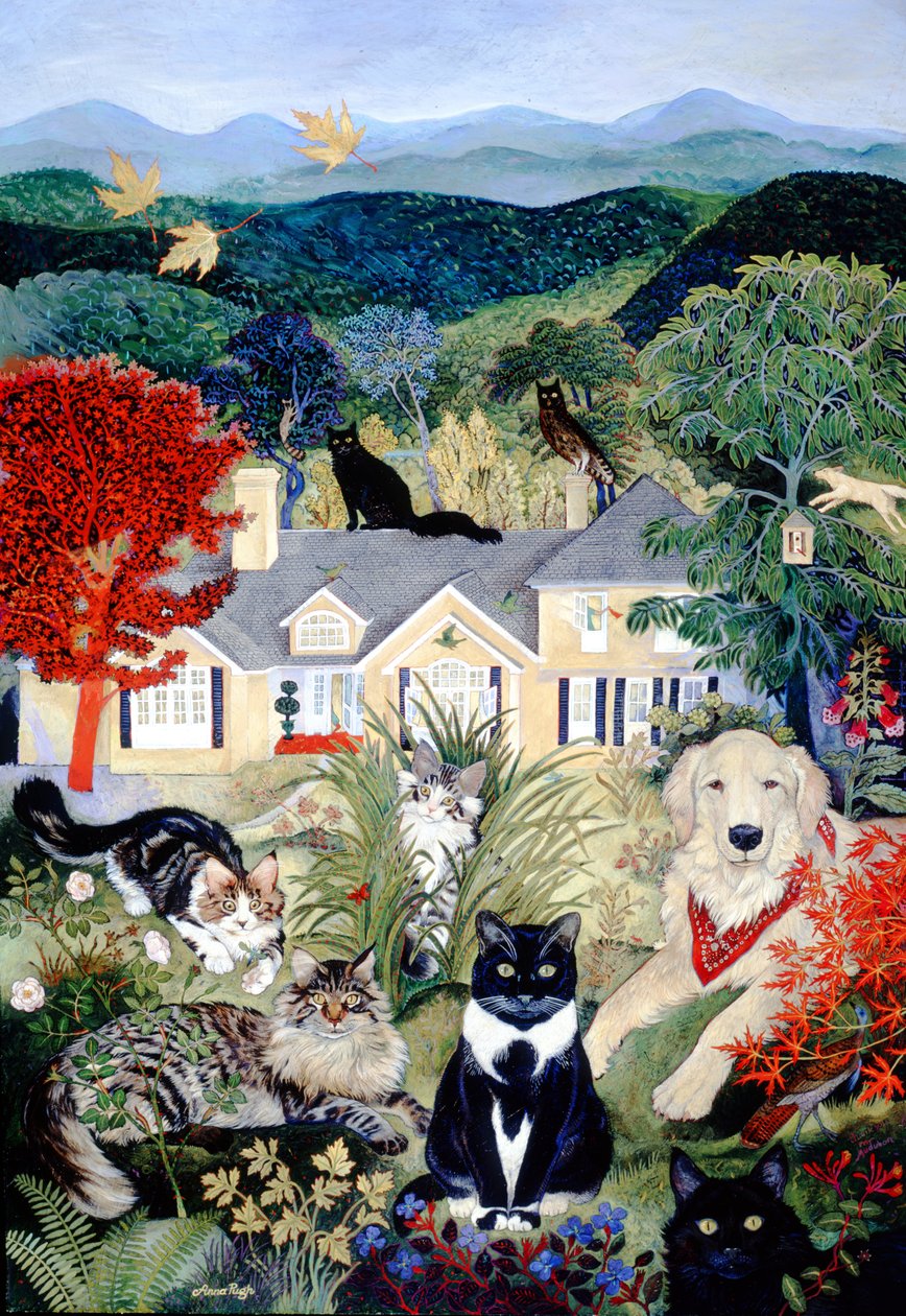 Hessin komissio, 2000 (akryyli) tekijältä Anna Pugh