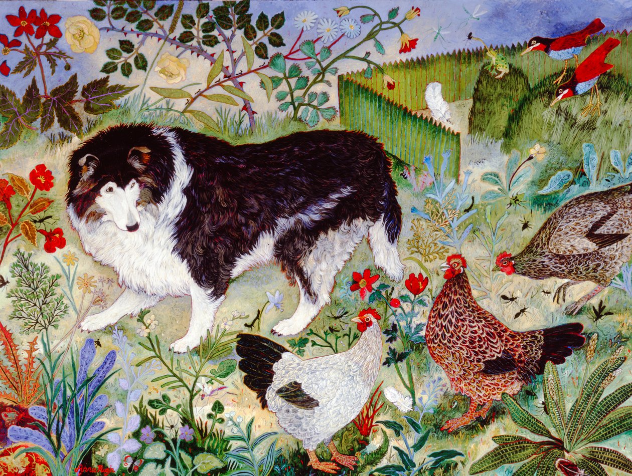 Old Dog New Tracks, 2008 (akryyli) tekijältä Anna Pugh