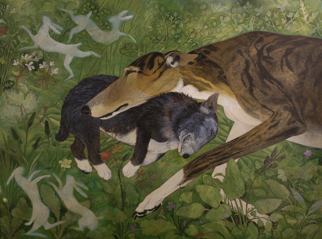 Jaetut unelmat, 2015 (akryyli) tekijältä Anna Pugh
