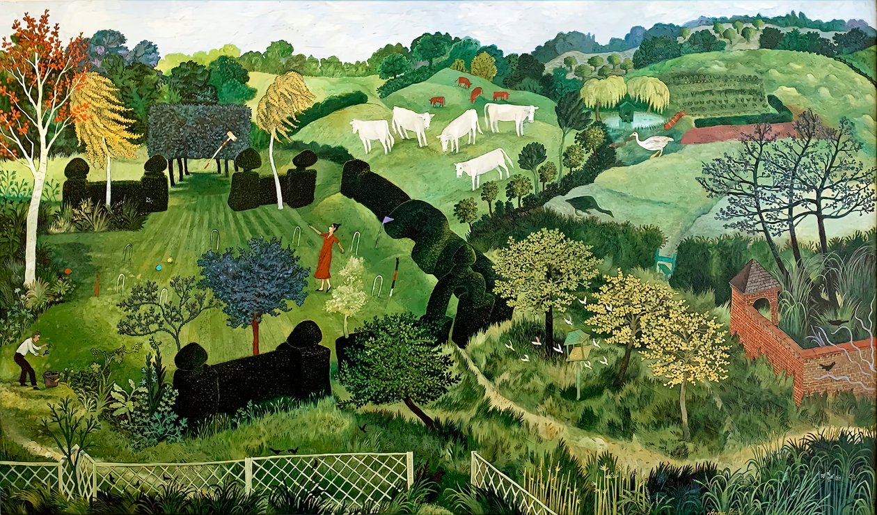 sunnuntai, 2013 (akryyli) tekijältä Anna Pugh