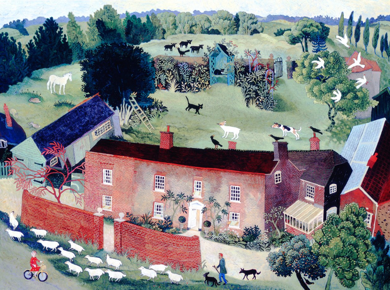 Malthouse-komissio, 2000 (akryyli) tekijältä Anna Pugh