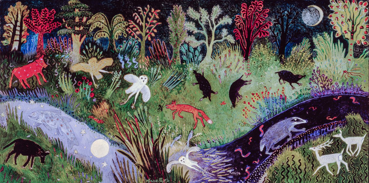 The Midnight Hour, 2002 (akryyli) tekijältä Anna Pugh