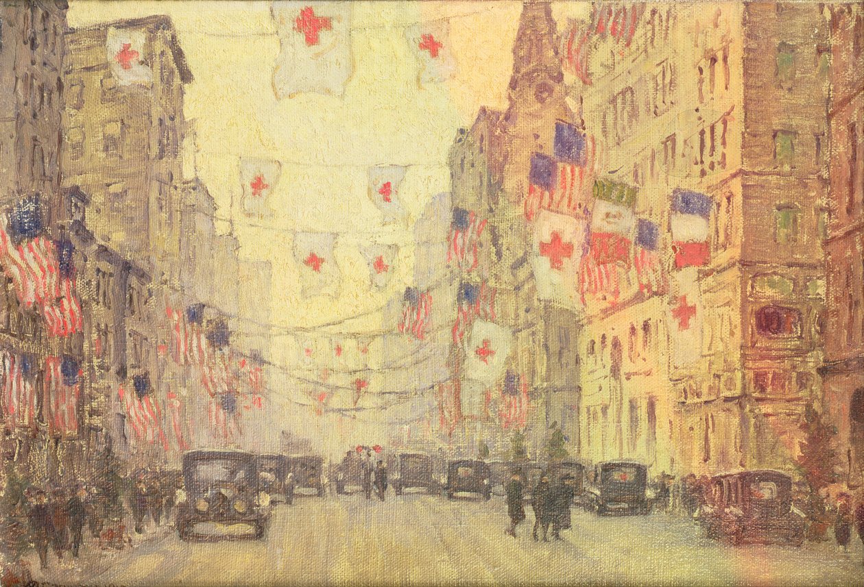 Fifth Avenue välirauhan talvella tekijältä Anna Richards Brewster
